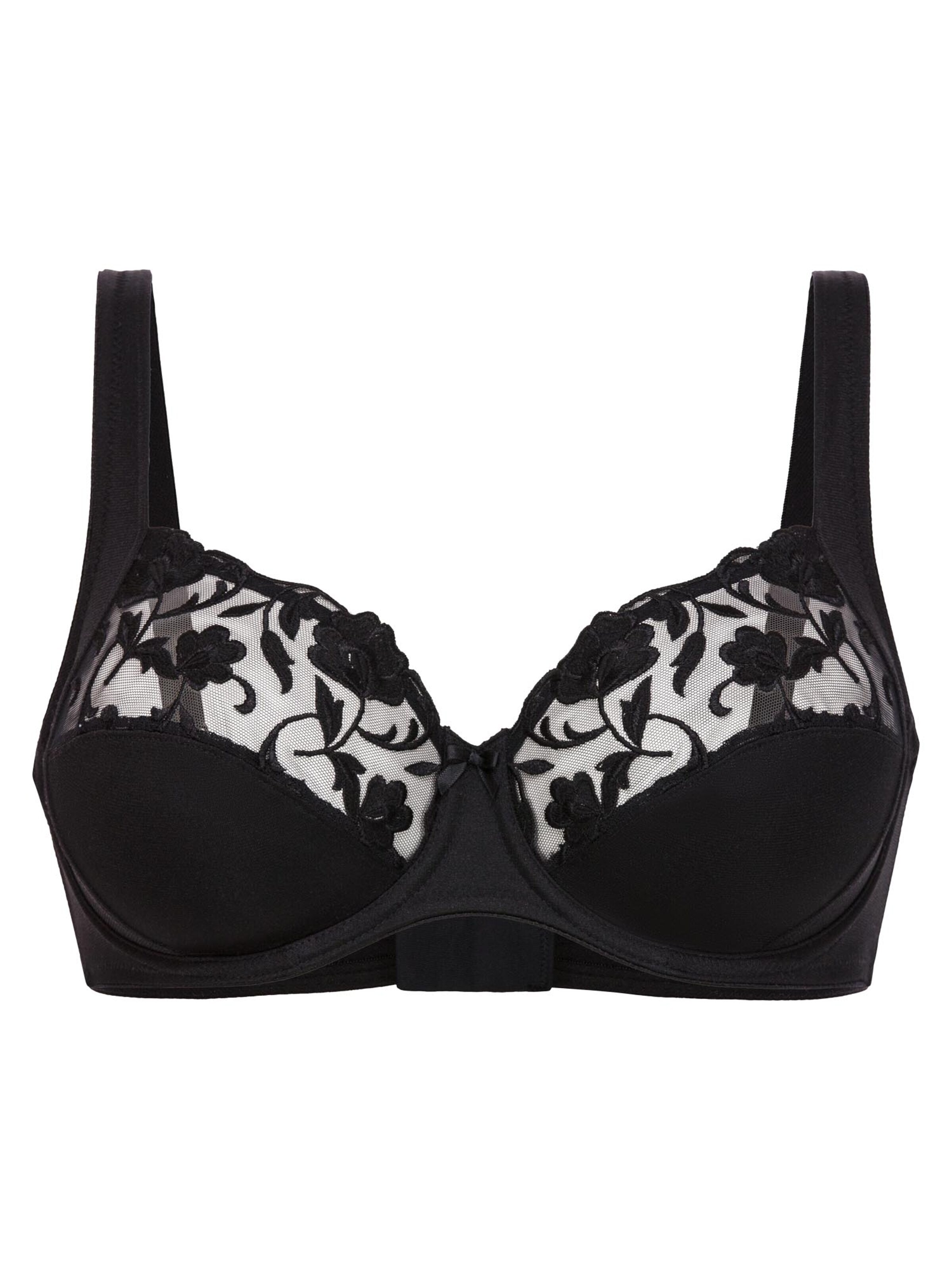 FELINA Bra 'Moments' in Black: front