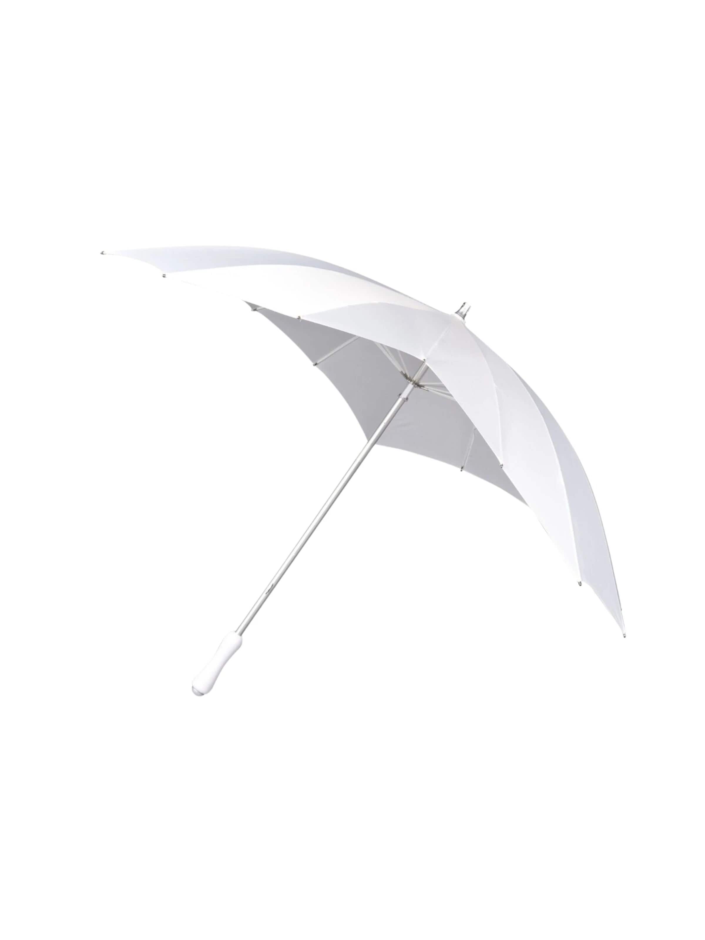 Parapluie 'Falcone Herzform Regenschirm Windproof Weiss' Maxte en blanc