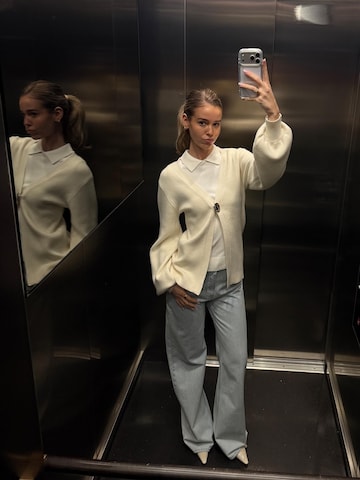 millane - Pierna ancha Pantalón en azul