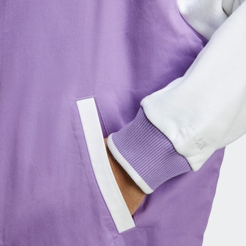 ADIDAS SPORTSWEAR Athletic Jacket 'All Szn Logomania Coliate' in Purple