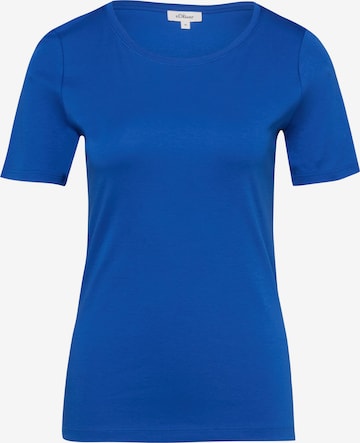 s.Oliver Shirt in Blue: front