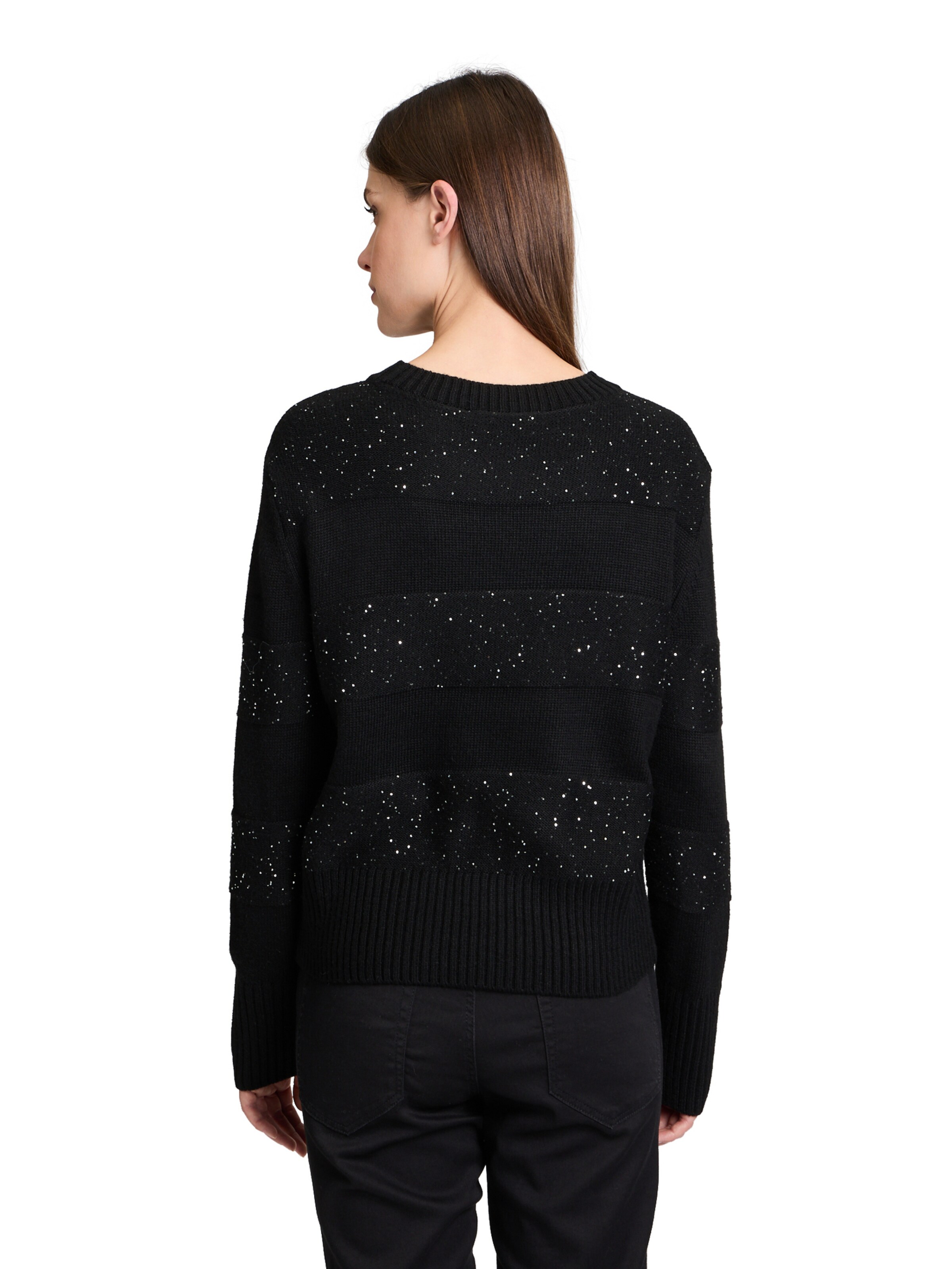 Pull-over Betty & Co en noir