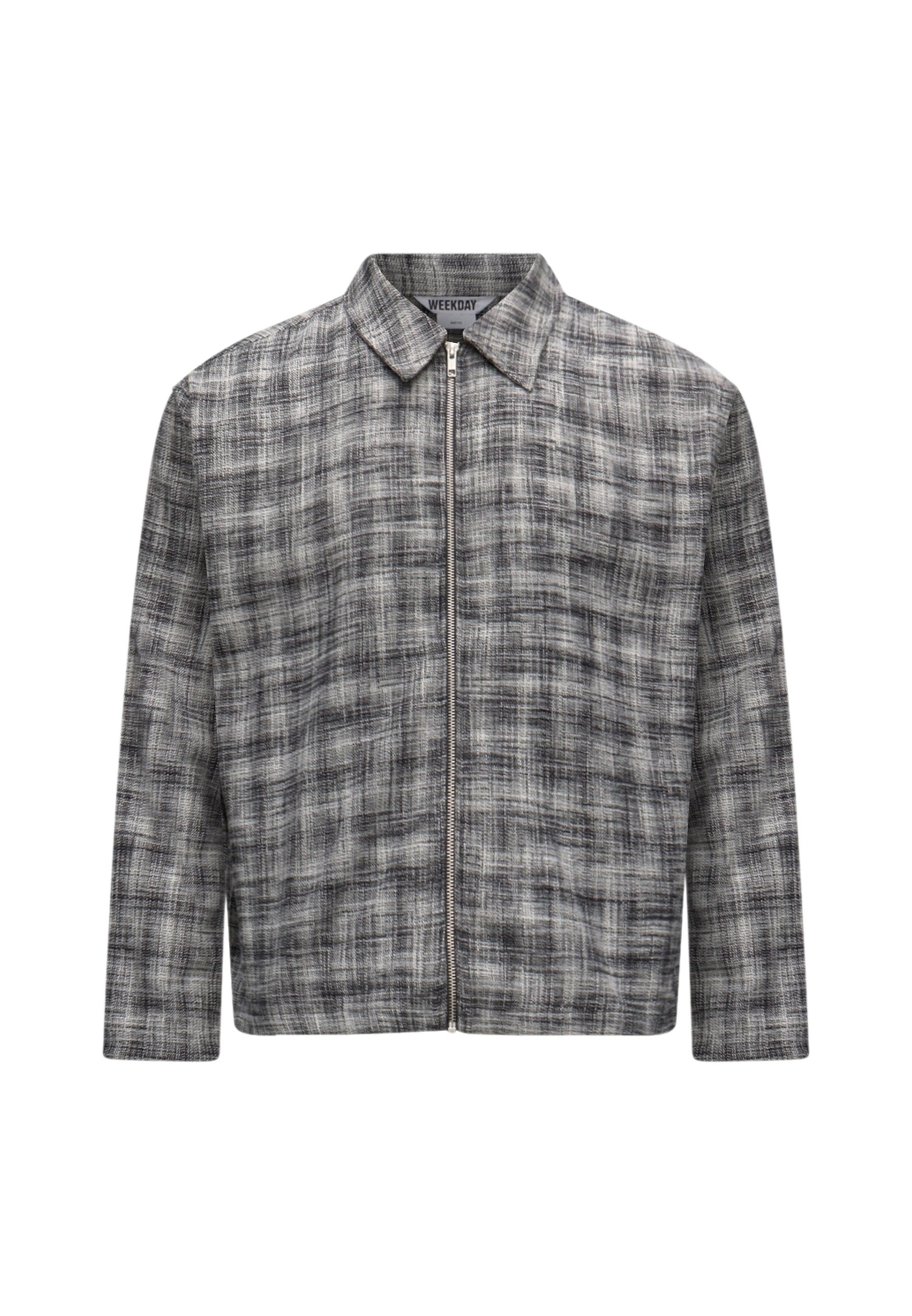 WEEKDAY Chaqueta de entretiempo 'Adde' en XS en gris oscuro / negro / offwhite, Vista del producto