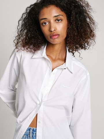 Pepe Jeans Блуза в бяло