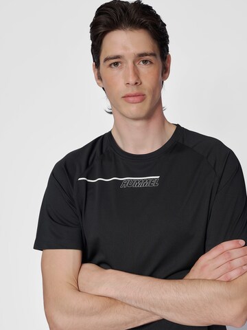 Hummel Functioneel shirt 'Court' in Zwart