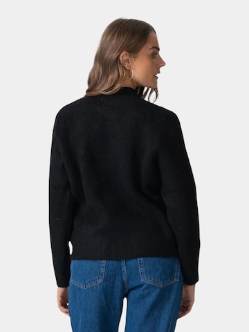 TeeShoppen Pullover 'Hazel' in Schwarz