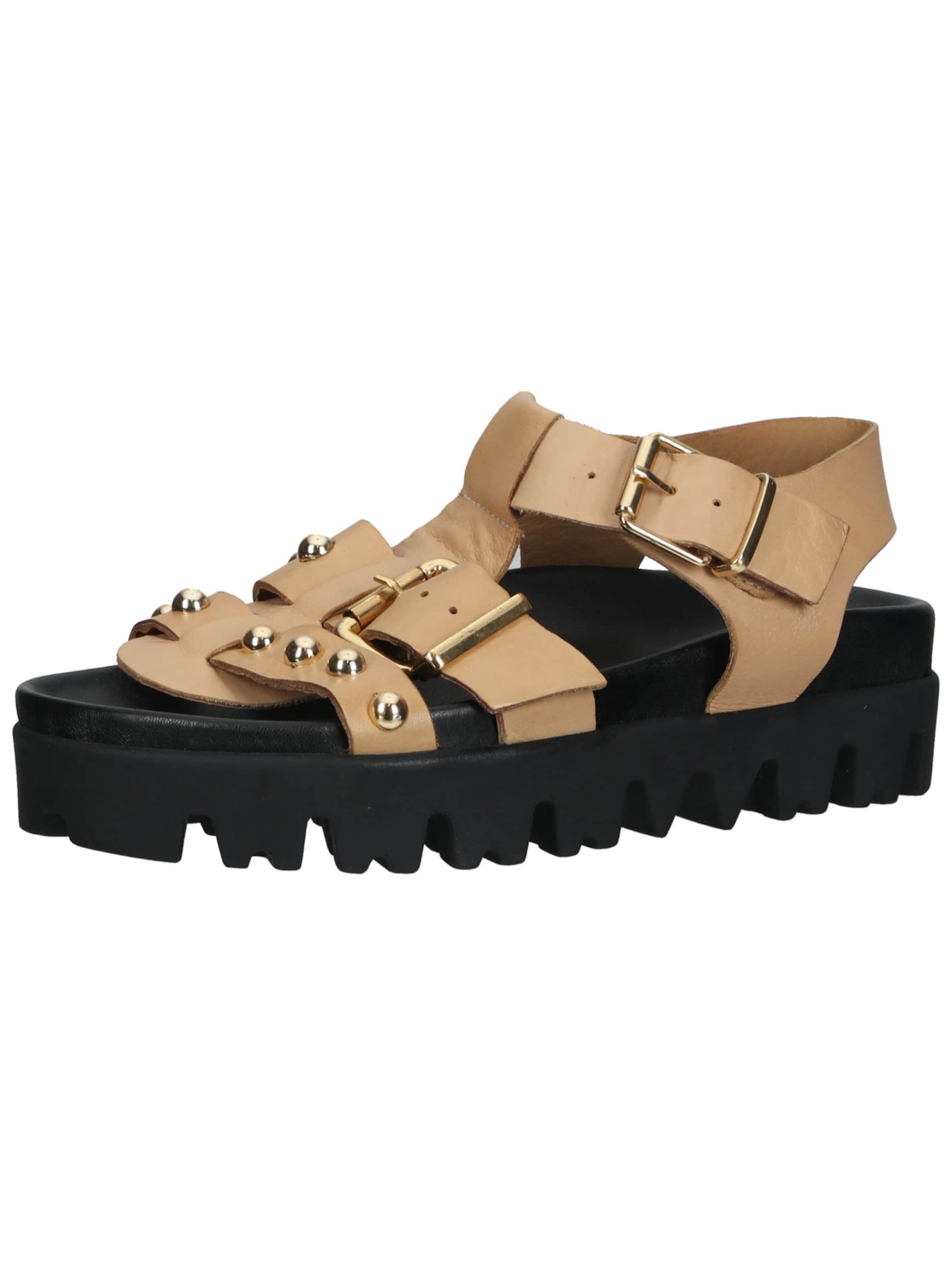 Sandales INUOVO en marron : devant