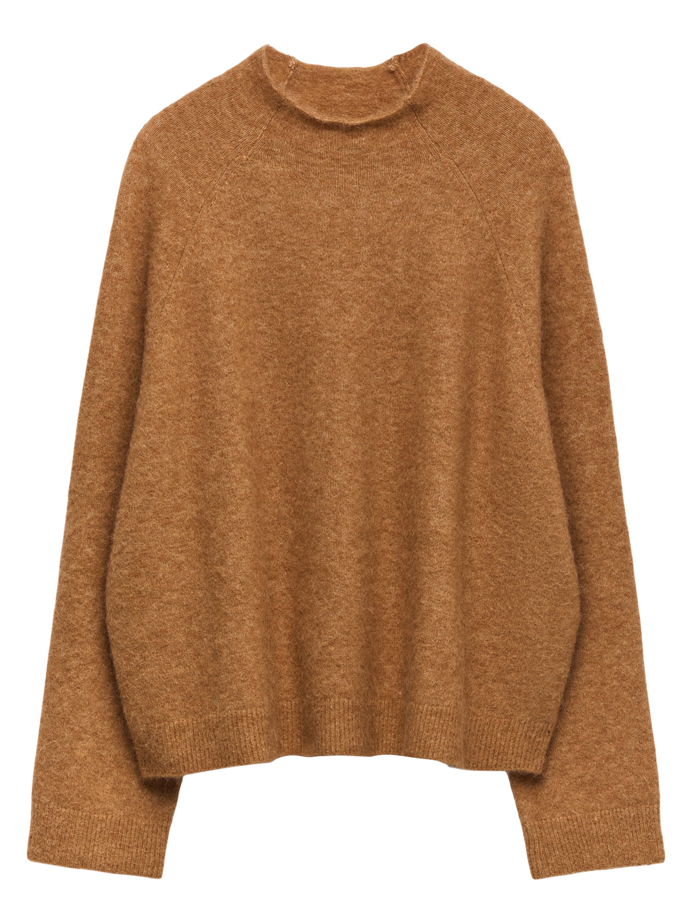 Adolfo Dominguez Пуловер в кафяво: отпред