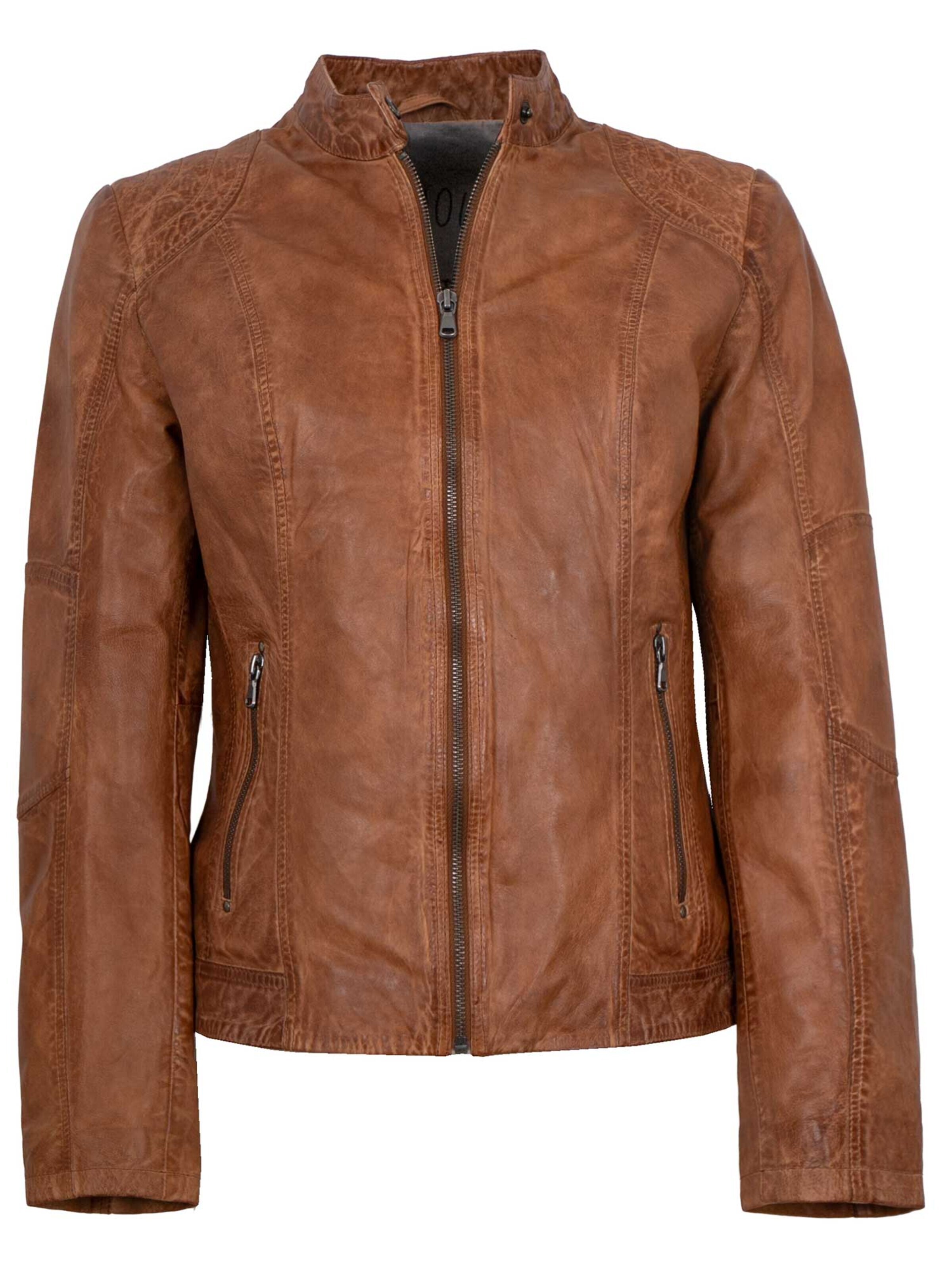 Veste mi-saison 'Jecki' MADDOX en marron : devant