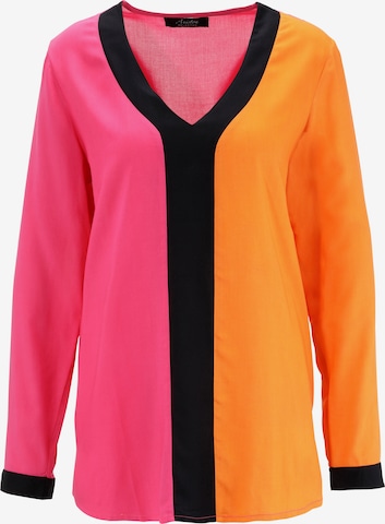 Aniston SELECTED Shirt in Orange: predná strana