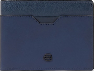 Piquadro Portemonnee in Blauw: voorkant