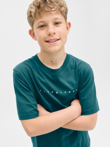 Jack & Jones Junior Koszulka 'JJESTAR' w kolorze zielony