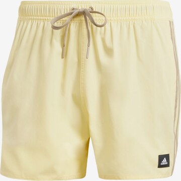 ADIDAS SPORTSWEAR Športne kopalne hlače | rumena barva: sprednja stran