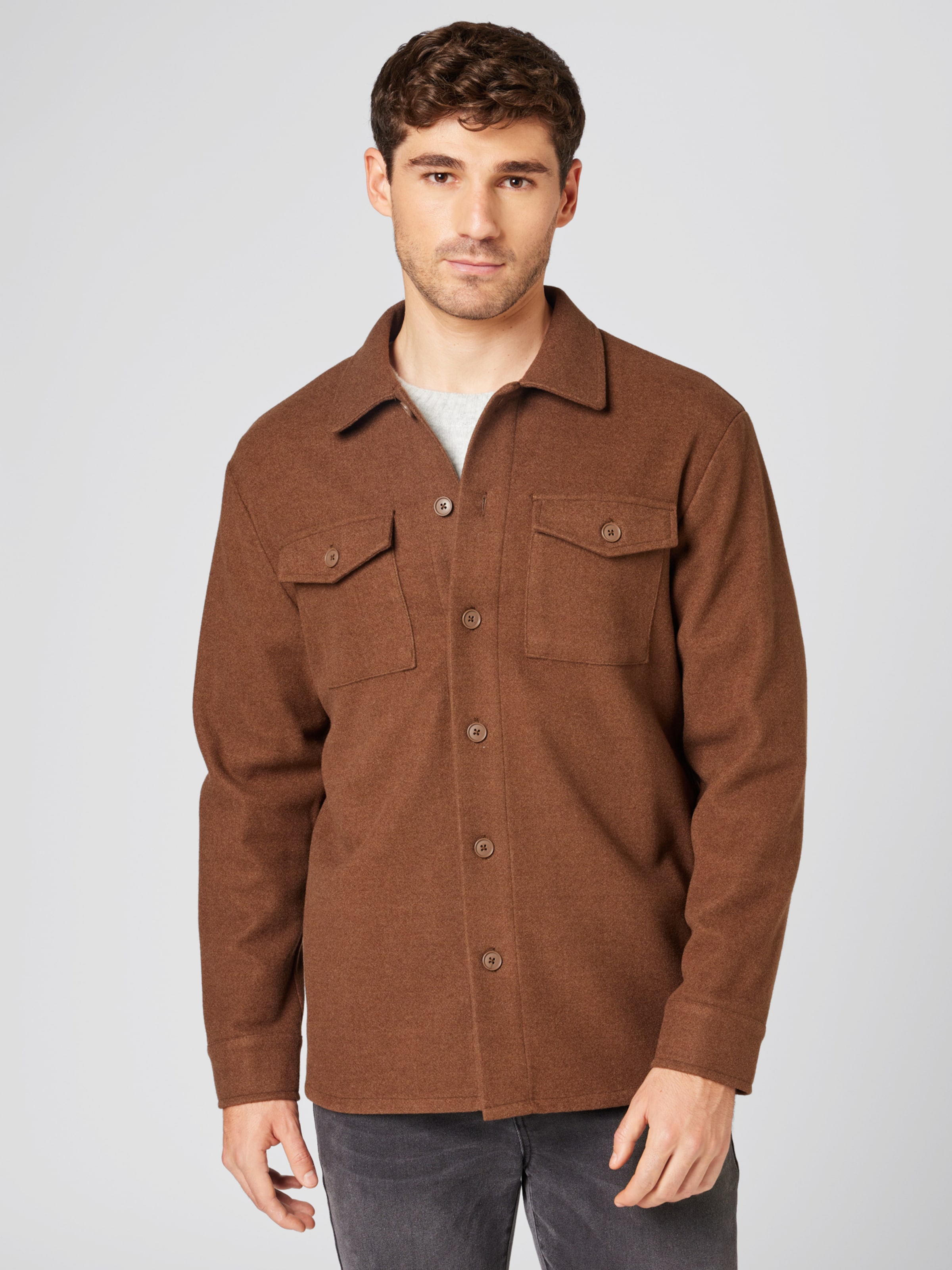 London fog midweight store shirt jacket