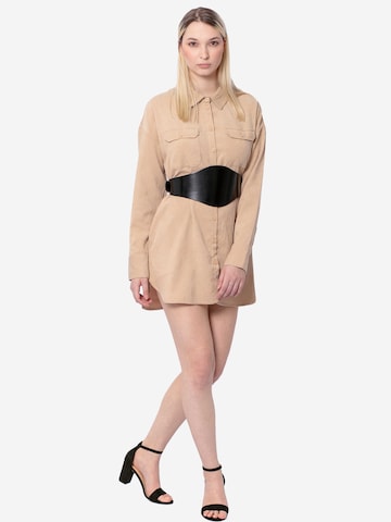 Haute Cuir Gürtel 'Cleope Wide Belt'‌‌ in Schwarz