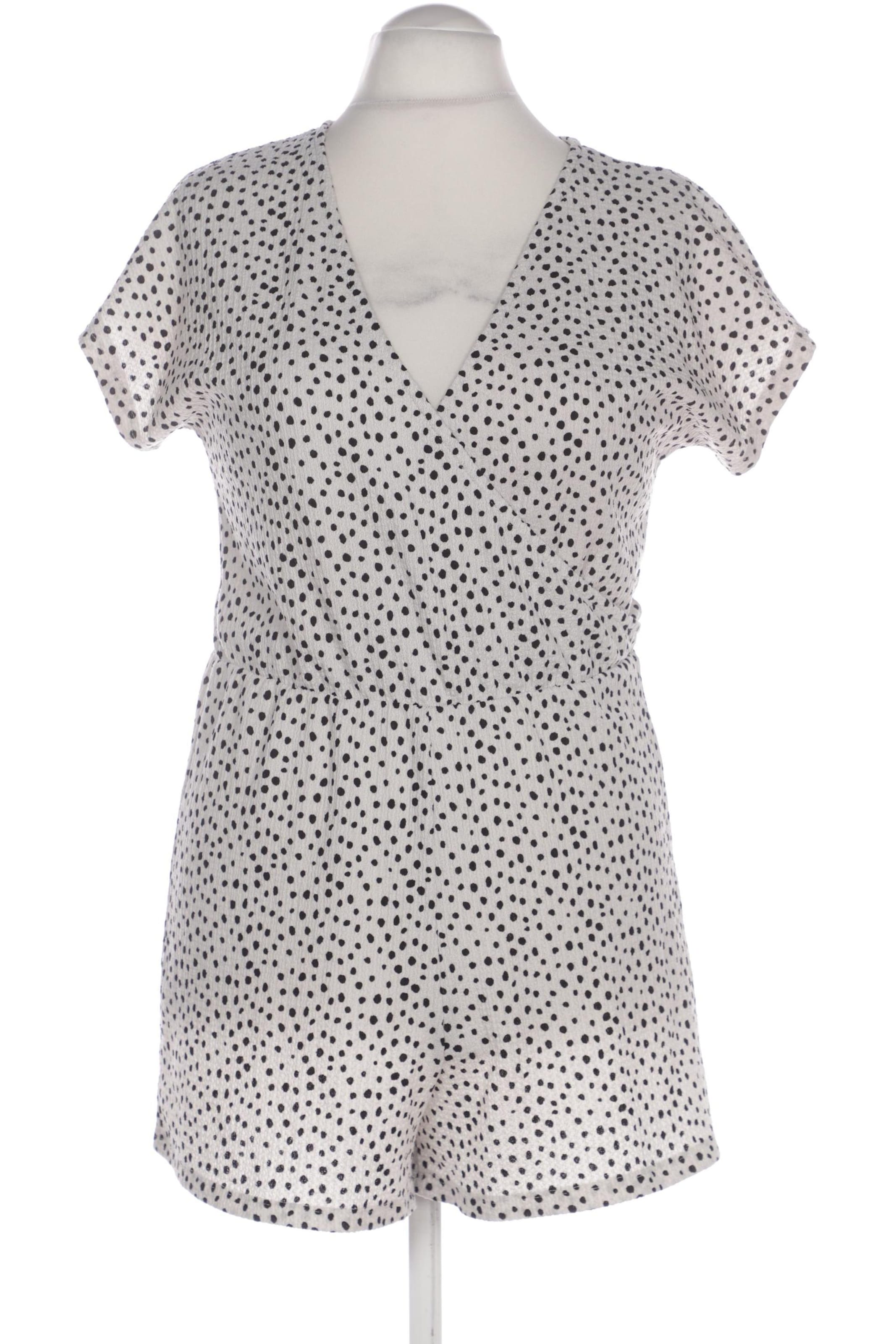 Stradivarius Overall oder Jumpsuit L in Weiß: Vorderseite