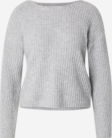 Pull-over 'VIKAYLENA' VILA en gris : devant