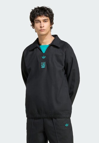 ADIDAS ORIGINALS Sweatshirt 'FC Liverpool Terrace Icons' in Black