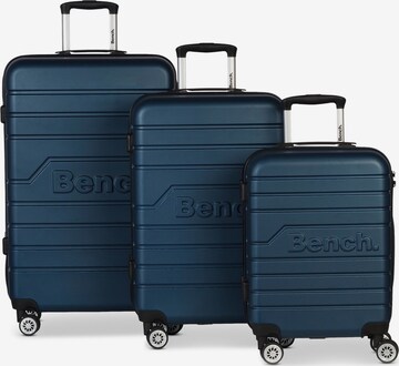 BENCH Suitcase Set 'Seattle' in Blue: front