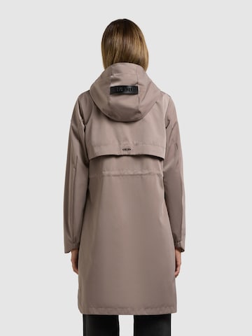 khujo - Abrigo de entretiempo ' Manao 2' en marrón