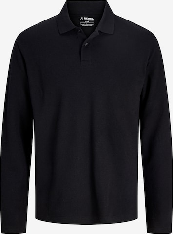JJ Rebel Poloshirt 'JREBCOLE' in Schwarz: Vorderseite
