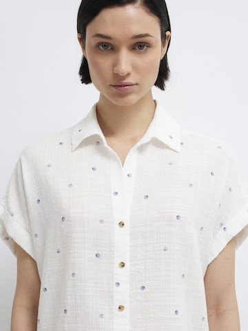Mavi Blouse in White