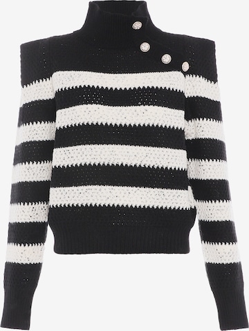 faina Sweater in Black: front