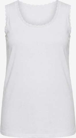 Ulla Popken Top in Weiß: Vorderseite