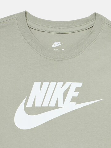 žalia Nike Sportswear Marškinėliai 'FUTURA HBR'