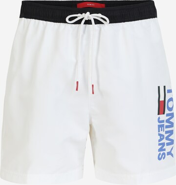 Shorts de bain Tommy Hilfiger Underwear en blanc : devant