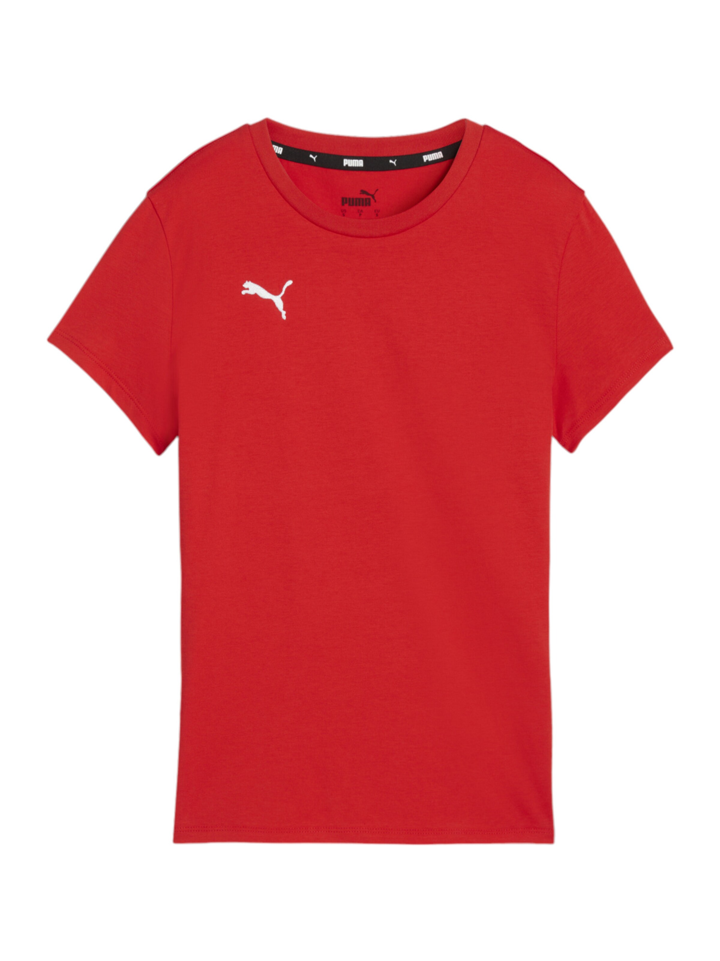 PUMA T-Shirt 'TeamGoal' in Rot: Vorderseite