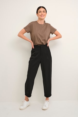 Kaffe Tapered Trousers 'Merle' in Black