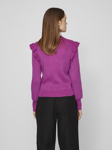 VILA Sweater in Purple