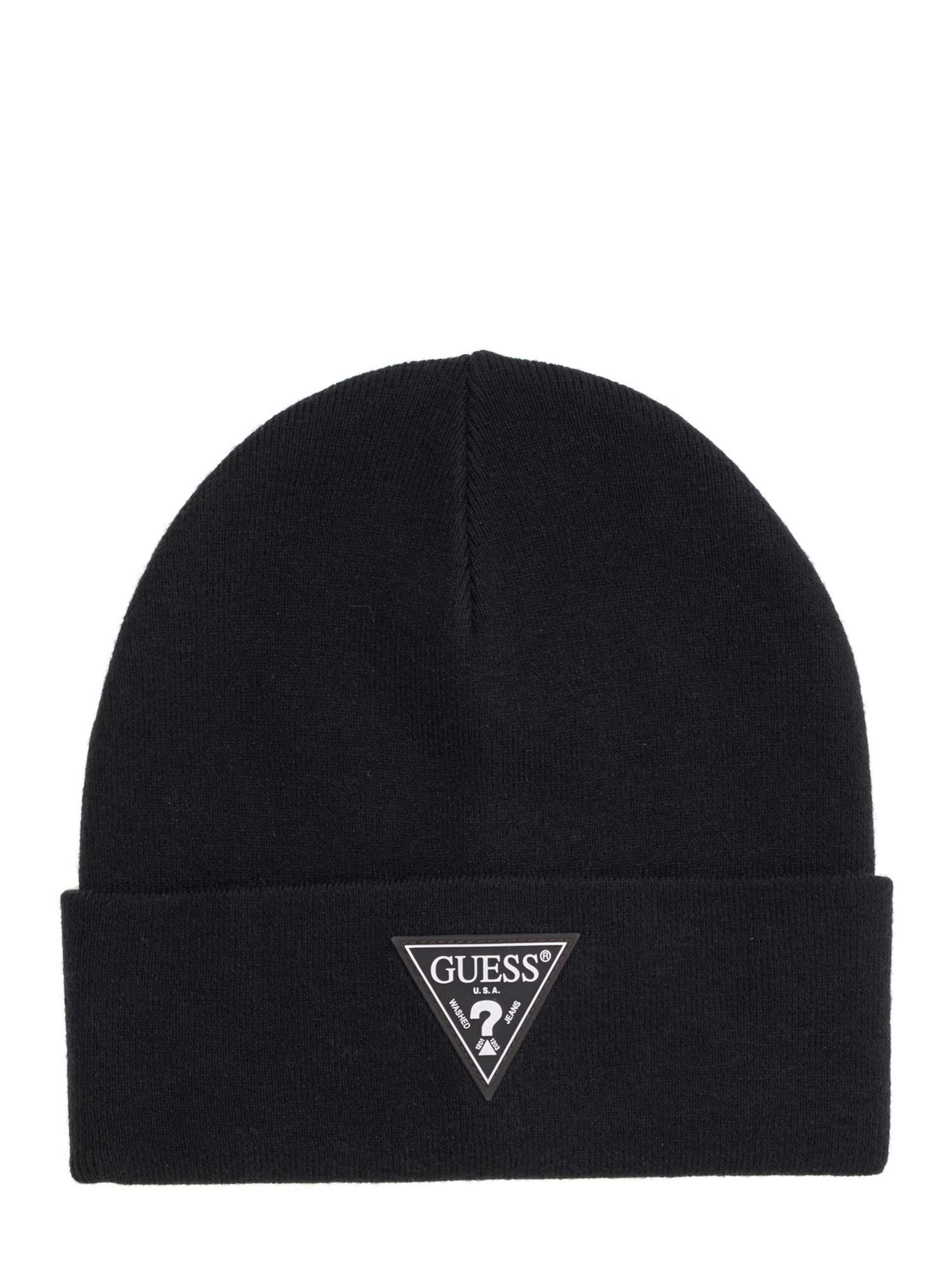 GUESS - Gorros em preto: frente