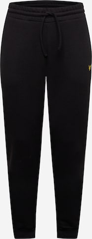 Lyle & Scott Tapered Broek in Blauw: voorkant