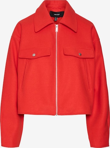 Giacca di mezza stagione 'VMFORTUNEFREJ' di VERO MODA in rosso: frontale