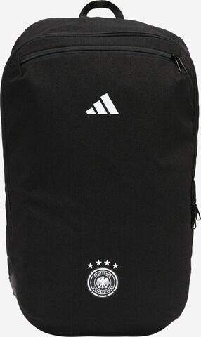 Zaino sportivo 'DFB EM24' di ADIDAS PERFORMANCE in nero: frontale