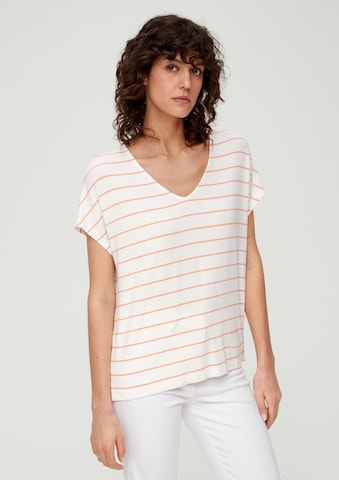 s.Oliver - Camiseta en blanco: frente