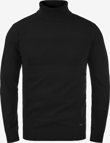 INDICODE JEANS Rollkragenpullover 'Ernetto' in Schwarz: predná strana