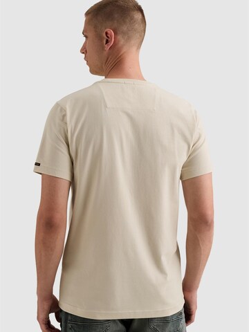PME Legend Shirt 'American Classic T-shirt in cotton with stretch' in Beige