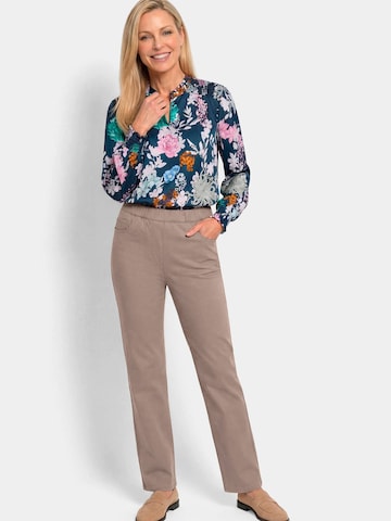 Goldner Loose fit Jeans 'VERA' in Beige: front