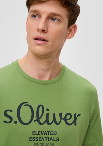 T-Shirt s.Oliver en vert