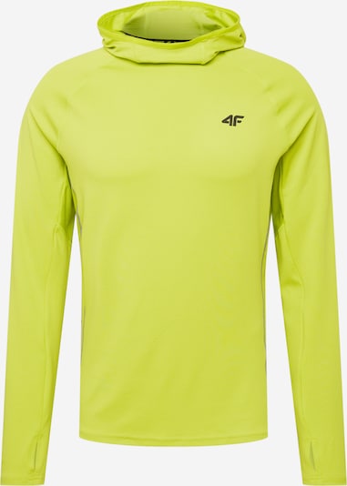 4F Sweat de sport en citron vert / noir, Vue avec produit