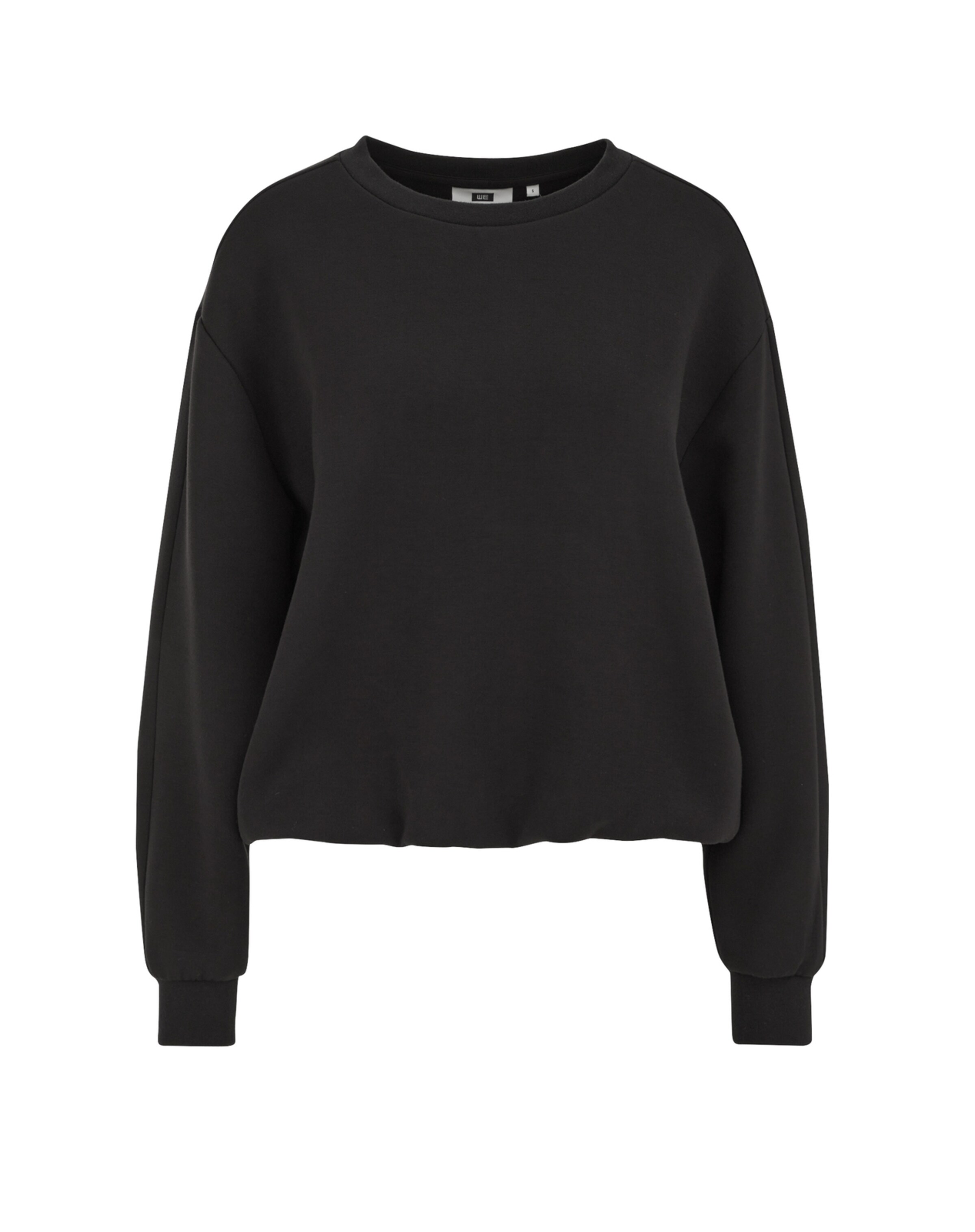 WE Fashion Mikina – černá: přední strana