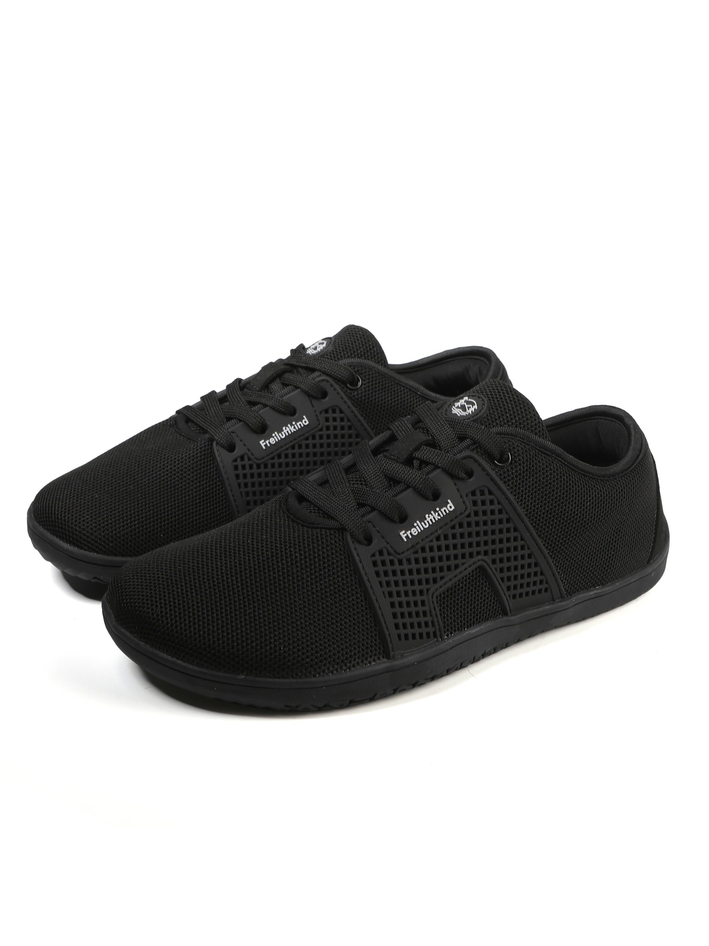 Freiluftkind Athletic Lace-Up Shoes 'Freiluftkind® Hokkaido' in Black: front