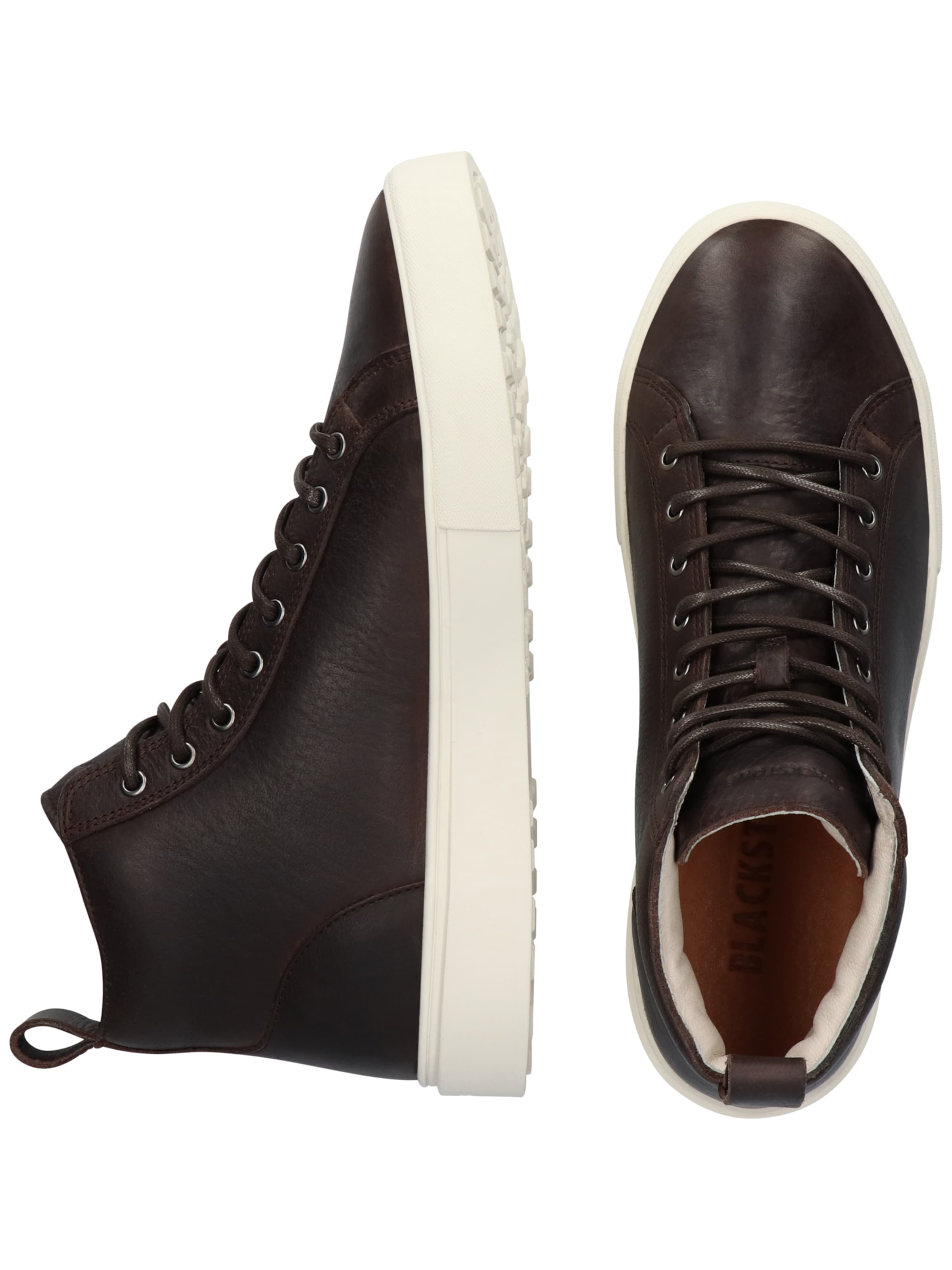 BLACKSTONE - Sapatilhas altas 'Ruby Innik CG503' em castanho