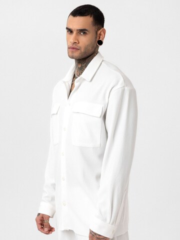 Dandalo Comfort fit Button Up Shirt 'Uberto' in White