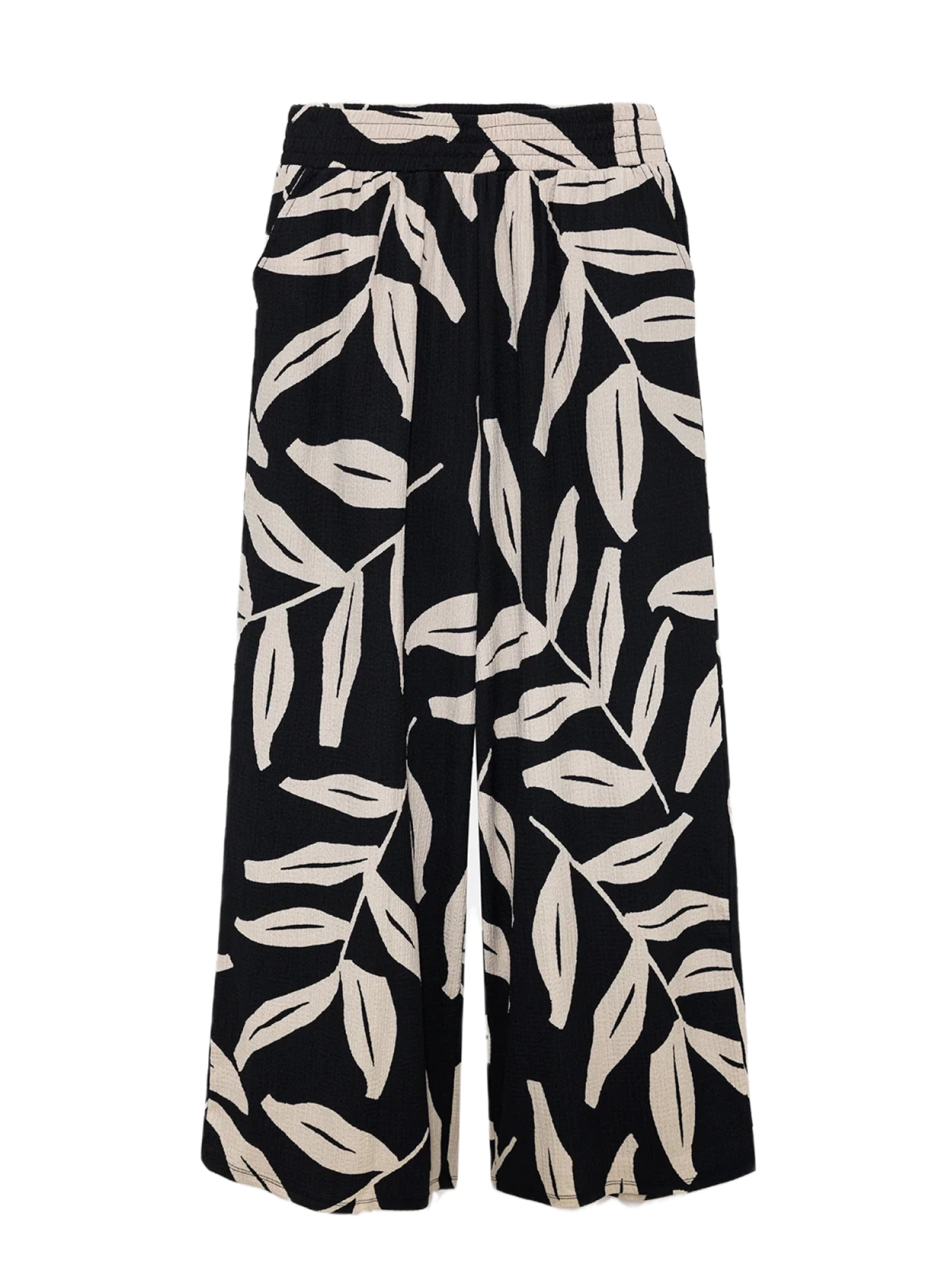 Wide Leg Pantalon No Matter What en noir : devant