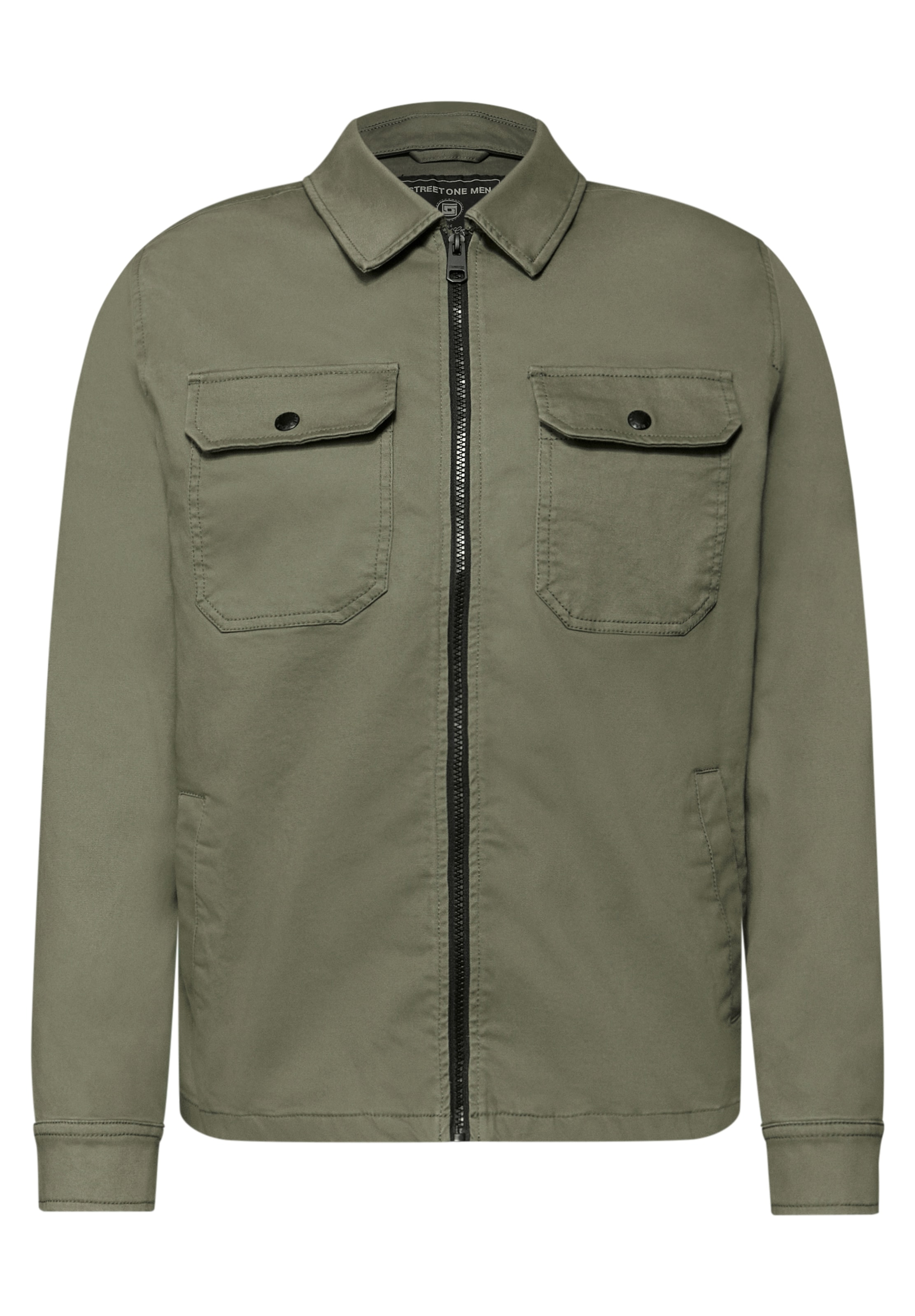Street One MEN Jacke in Grün: Vorderseite