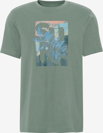 JOHN DEVIN Shirt in Green: front